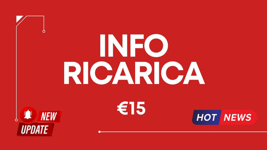 Info Ricarica | Info Top-Ups